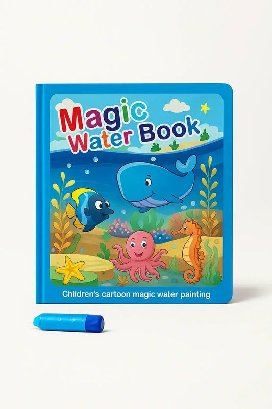 Colorino™ – Livre de Coloriage Magique à l’Eau | Montessori, Réutilisable, Sans Écran.