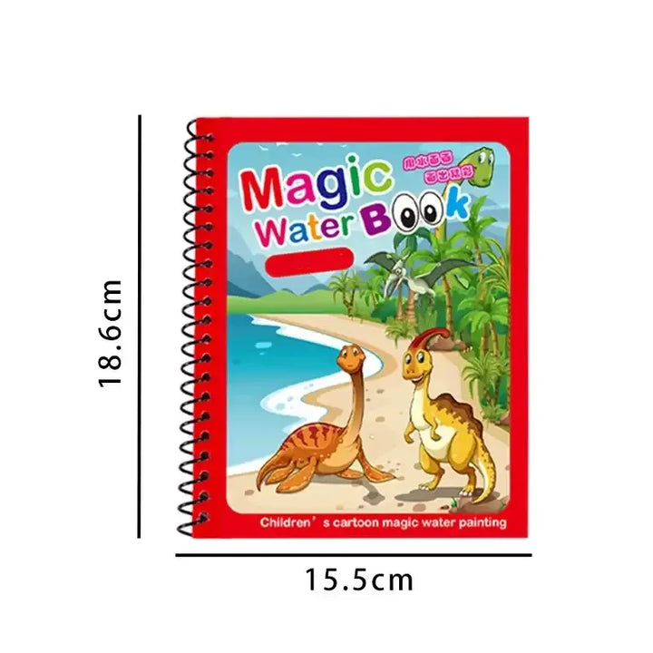 Colorino™ – Livre de Coloriage Magique à l’Eau | Montessori, Réutilisable, Sans Écran.
